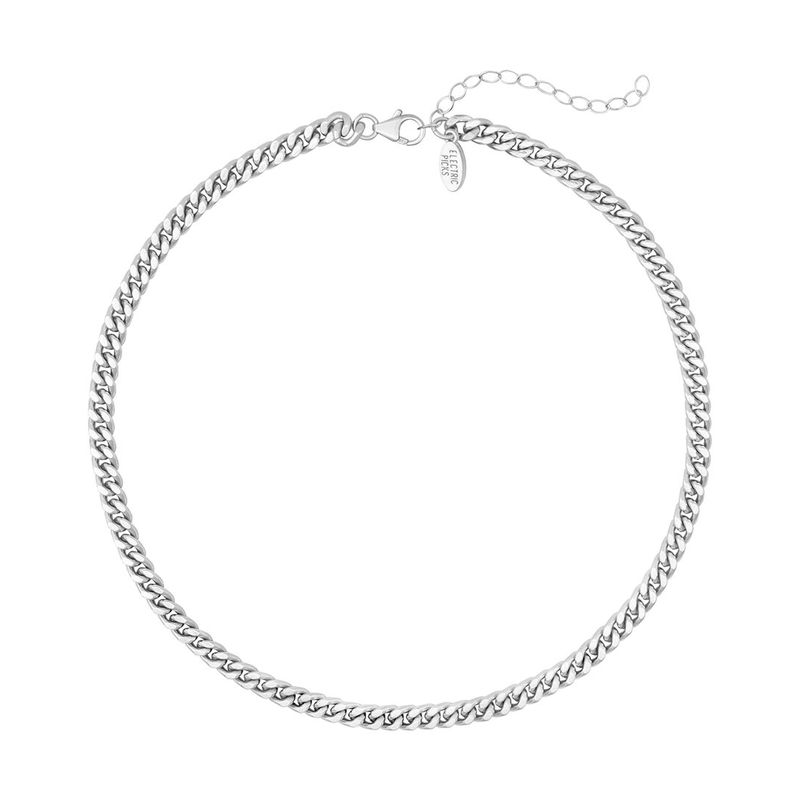 Electric Picks Silver Plated Leo Chain 30$